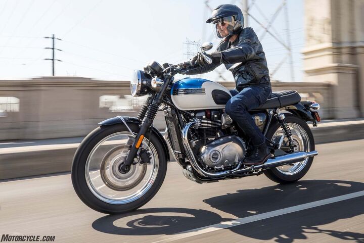 Image result for 2016 Triumph Bonneville T100: First Ride Review