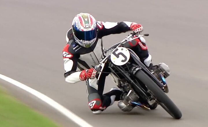 Troy Corser Flogs An 80 Year Old BMW At The Goodwood Revival