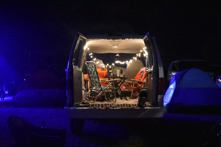 Moto-Camping rigs at Babes in the Dirt