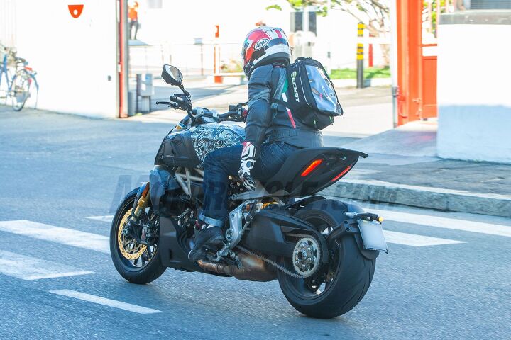 2019 Ducati Diavel Spy Photos